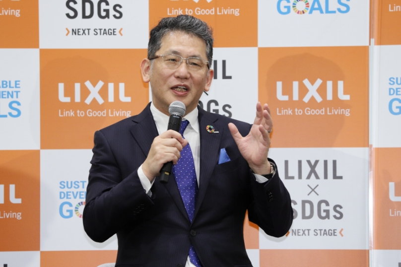LIXIL 瀬戸欣哉社長