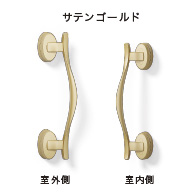 D型 サテンゴールド
