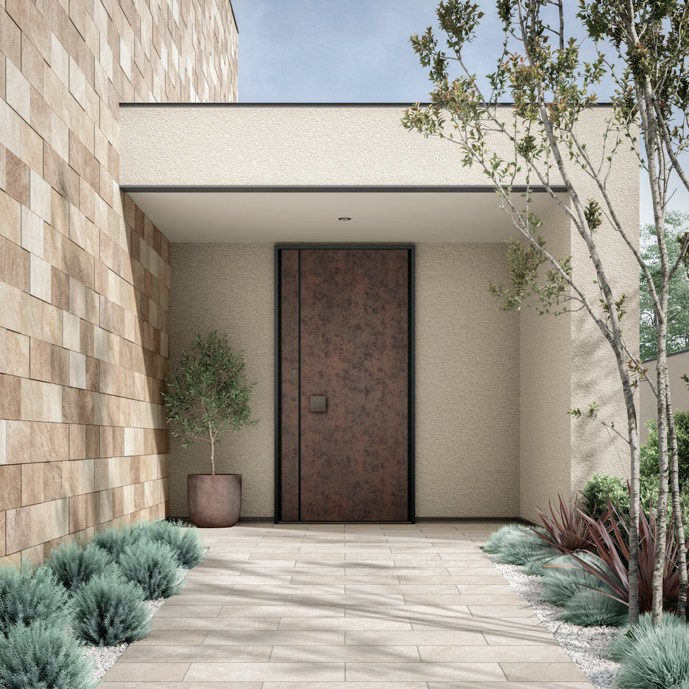 RUSTY BROWN CORTEN