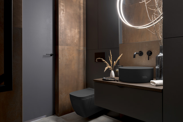 RUSTY BROWN CORTEN