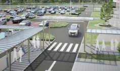 通路屋根・バス停