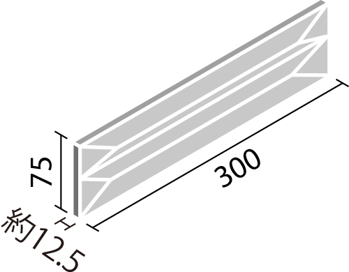 3Dレクタのタイルの形状