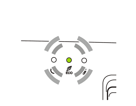 節電ランプ